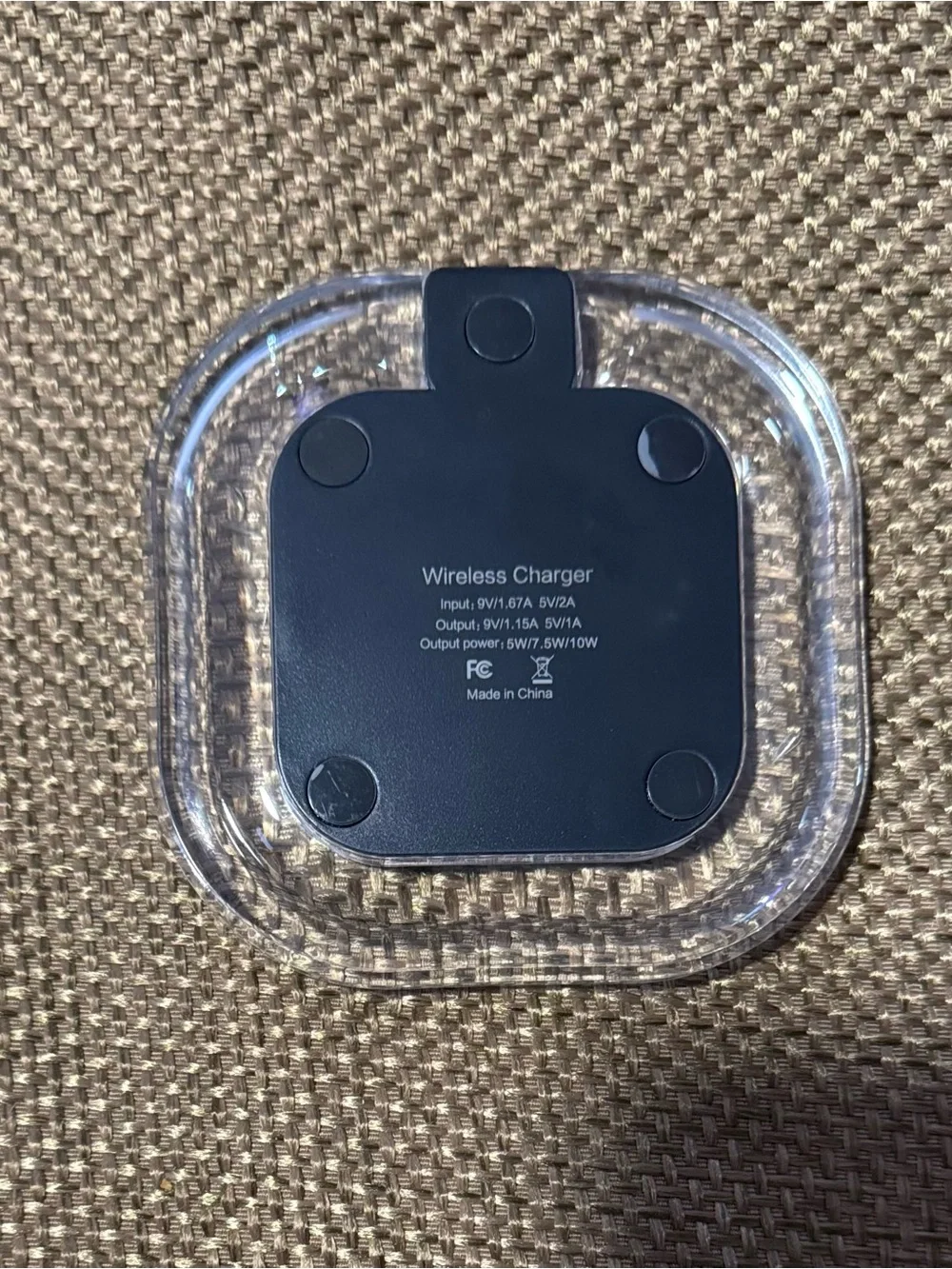 2 Geckobrands Wireless Charging Pad - Black